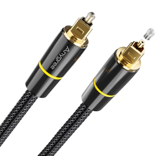 光デジタルケーブル 1.5M Toslink光ファイバーオーディオケーブル 角型 SPDIF Optical音声線 Hi-Fi音質光ケーブル ブラック 1