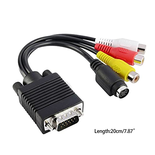VGA - 3RCA S サブ端子ケーブルコンバータの詳細・まとめ 画像
