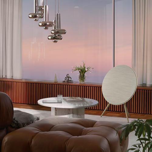 バング・アンド・オルフセン (Bang & Olufsen) マルチルームスピーカー Beosound A9 Gold Tone WiFi Bluetooth ワイヤレス Ethernet ステレオペアの特徴・詳細 画像