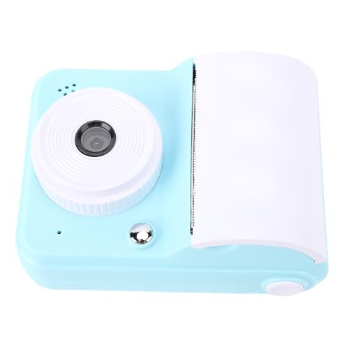 Glaeptio インスタントプリントカメラ 1080P HDビデオ 48MP 2.4インチ画面 3ロール紙 (Blue)の特徴・詳細 画像