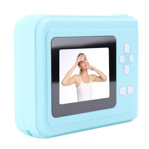 Glaeptio インスタントプリントカメラ 1080P HDビデオ 48MP 2.4インチ画面 3ロール紙 (Blue)の特徴・詳細 画像