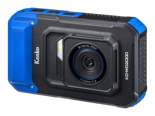 デジカメ ケンコートキナー Kenko Tokina 2100万画素 防水 防塵 耐衝撃 コンパクト アウトドア デジタルカメラ KC-WD2000 1