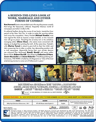The Paper (Retro VHS) Blu-Rayの特徴・詳細 画像