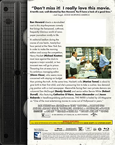 The Paper (Retro VHS) Blu-Rayの詳細・まとめ 画像